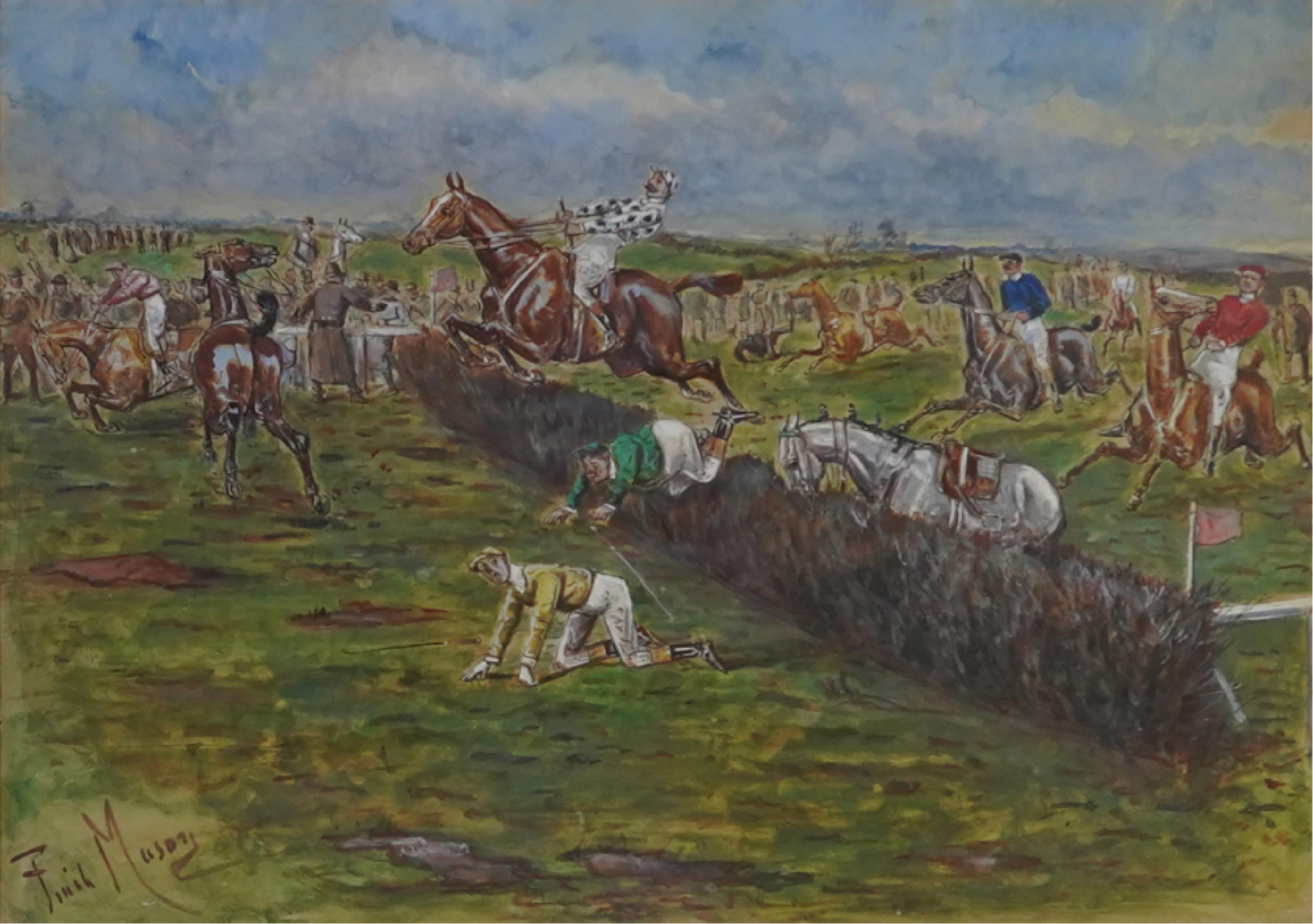George Finch Mason, (1850-1915), 'The Billiard Stakes'